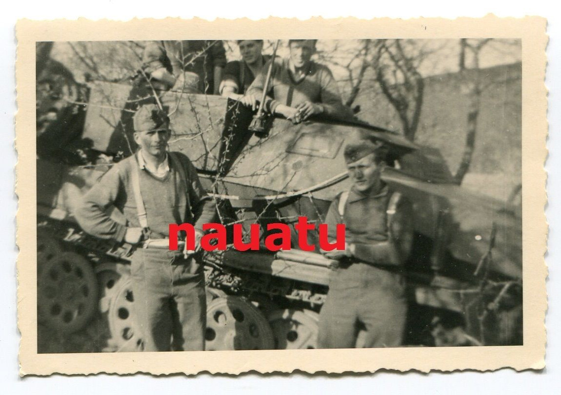 Foto WH Russland 1942 Panzer Schützenpanzerwagen