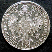 Austria - 1 florín 1879 1_flor_n-1879-r