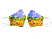 Meire Lopes - Mostra cultural MáscarART - Reprodução de tela da artista plástica