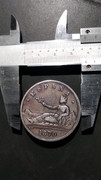 2 Monedas de 5 pesetas del Gobierno Provisional. Moneda-b