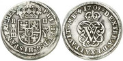 2 Reales 1708 Segovia .Y.Felipe V 2072960-m