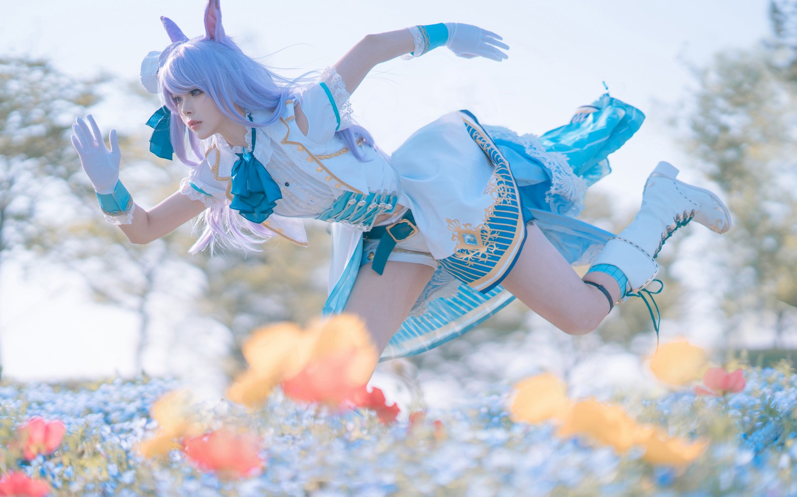 w百合欧皇子w 目白麦昆决胜服写真集 – 赛马娘COS 高清图 [18P-123MB]插图4