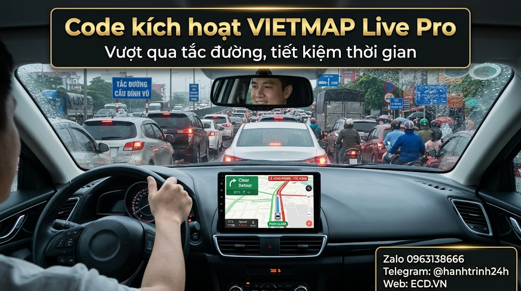vietmap pro chạy grab hiệu quả