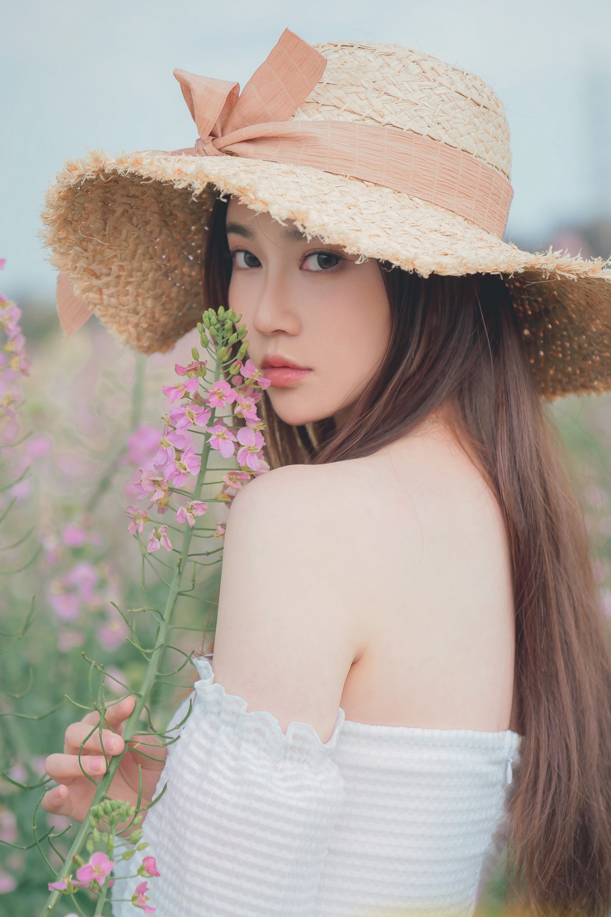 年年nnian 花野写真 自然花海少女图集插图4