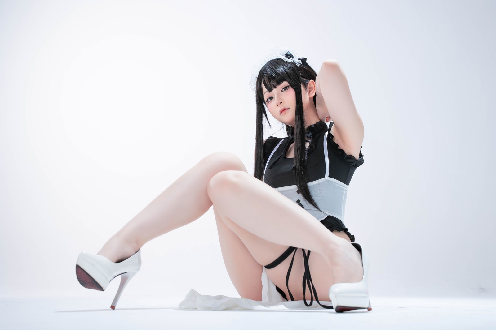 屿鱼 Yuyu 拉伸教学 写真参考图集｜动作姿势素材（48P｜173MB）插图6