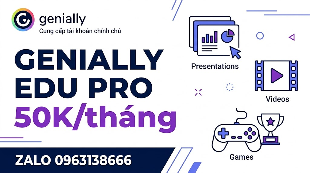 genially edu pro cho giáo viên
