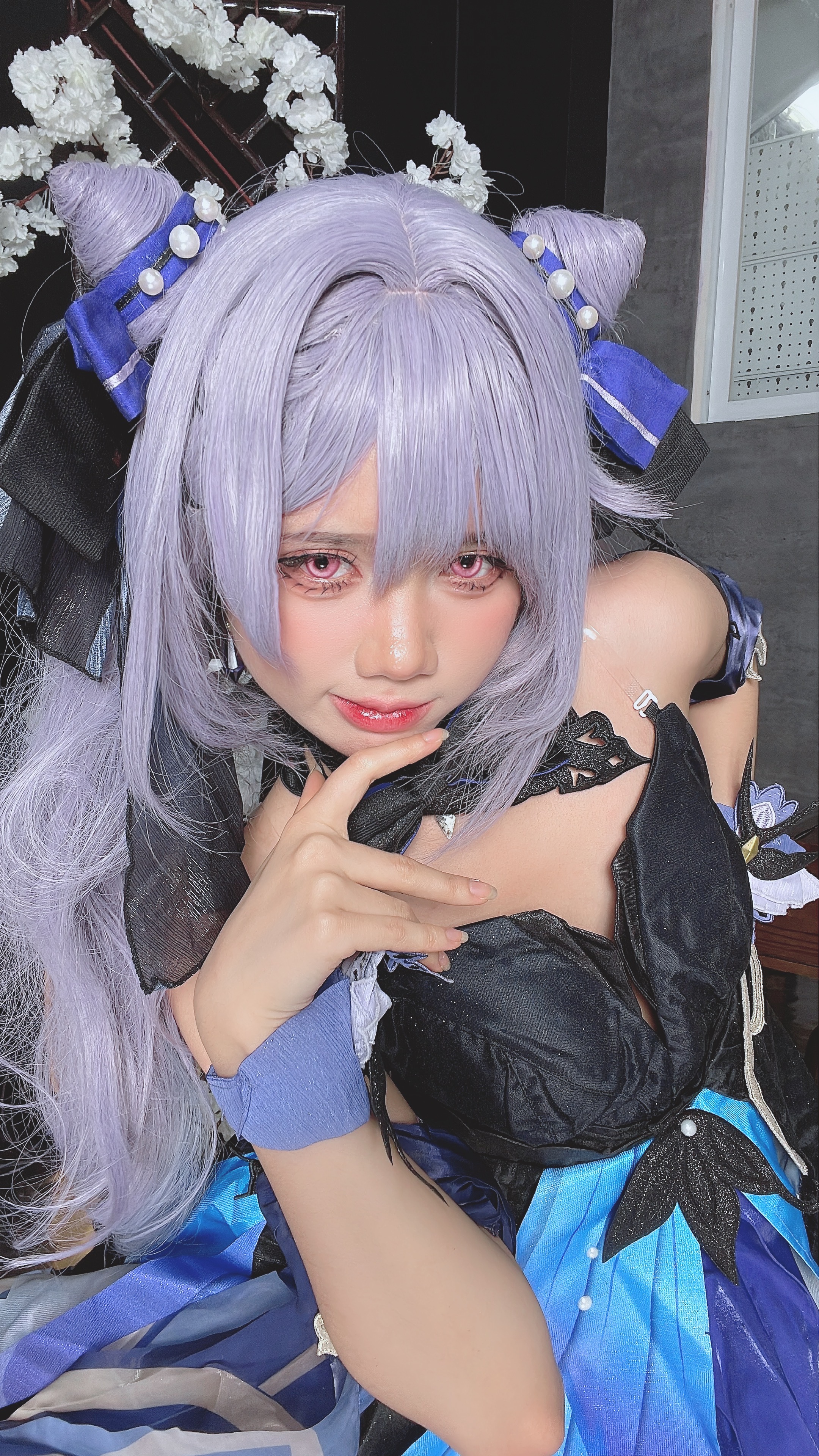 PoppaChan Keqing Cosplay (Genshin Impact) – 120 Photos 10 Videos 1.08GB插图7