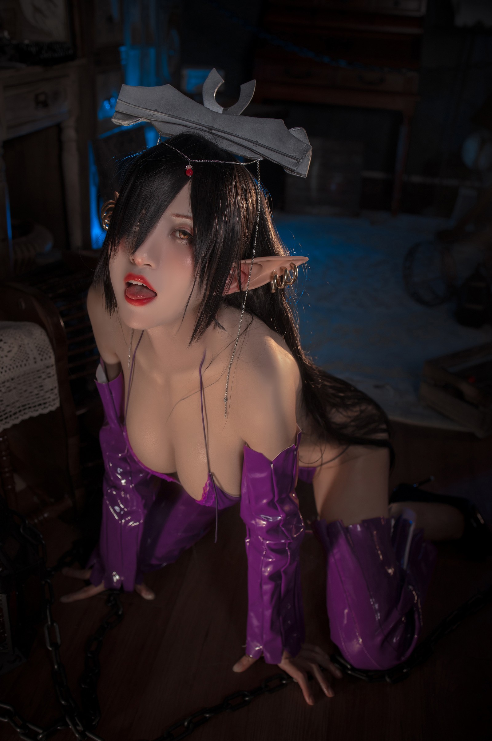 桜满三时 – 黑兽奥利卡 同人 Cosplay 高清写真集（32P-464.5MB）角色扮演插图2