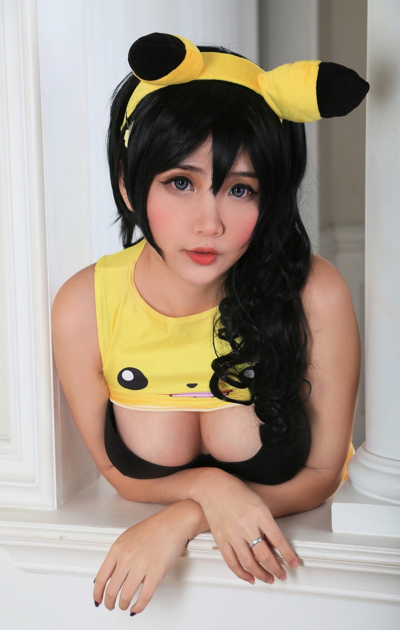 Hana Bunny 皮卡丘 Cosplay写真｜Pokemon Pikachu 高清图片合集[8P-12.1M]插图3