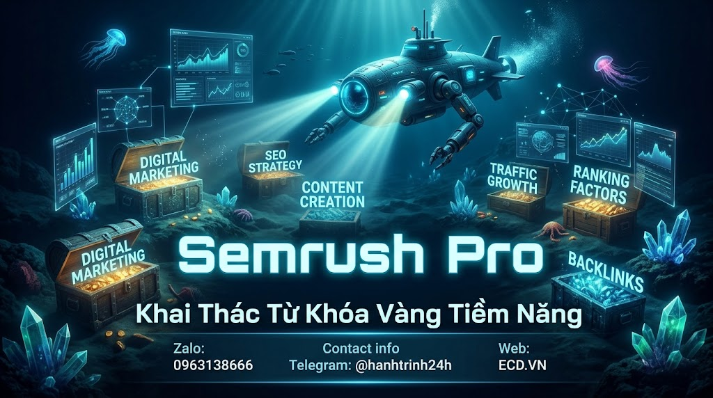 sang tài khoản semrush pro