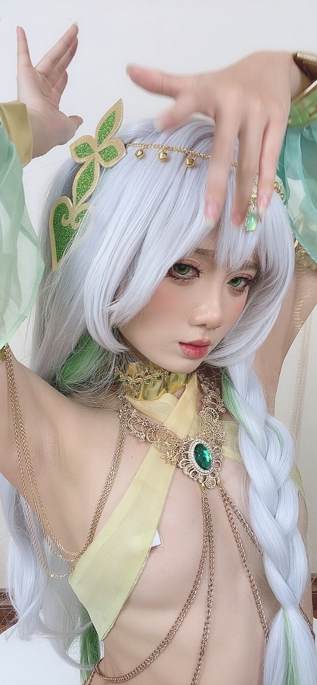 PoppaChan Rukkhadevata Cosplay (Genshin Impact) – 102 Photos 10 Videos 751MB插图1