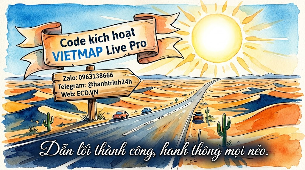 vietmap pro long trip