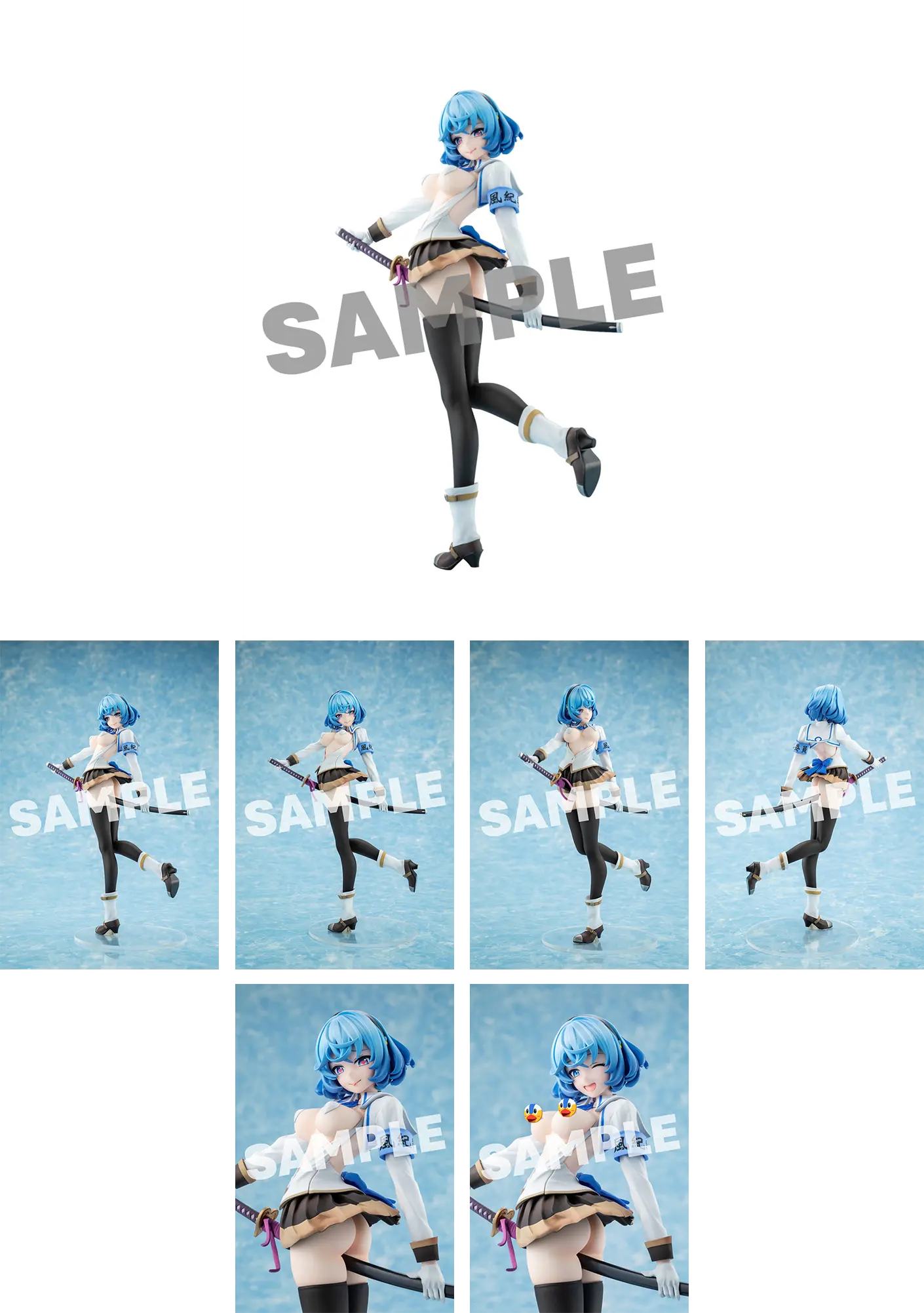 情報】動畫《NUKITASHI》女部田郁子1/7比例模型的原創插圖公開