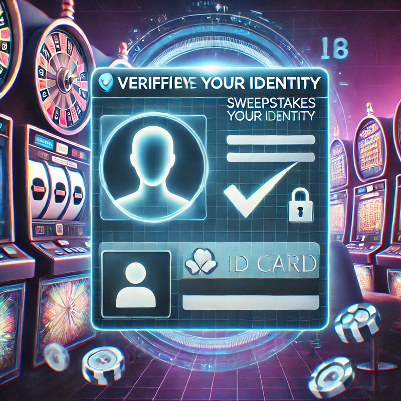 Sweepstakes Casino Verification Image