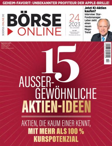 Cover: Börse Online Magazin No 24 vom 15  Juni 2023