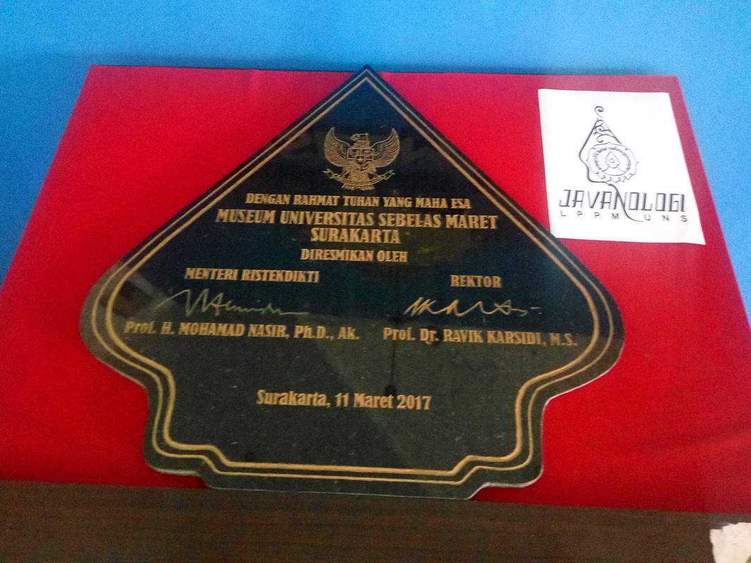 Peresmian Museum UNS pada 11 Maret 2017