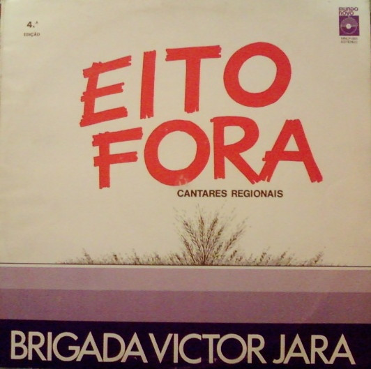 Portada - Brigada Victor Jara - Eito Fora: Cantares Regionais