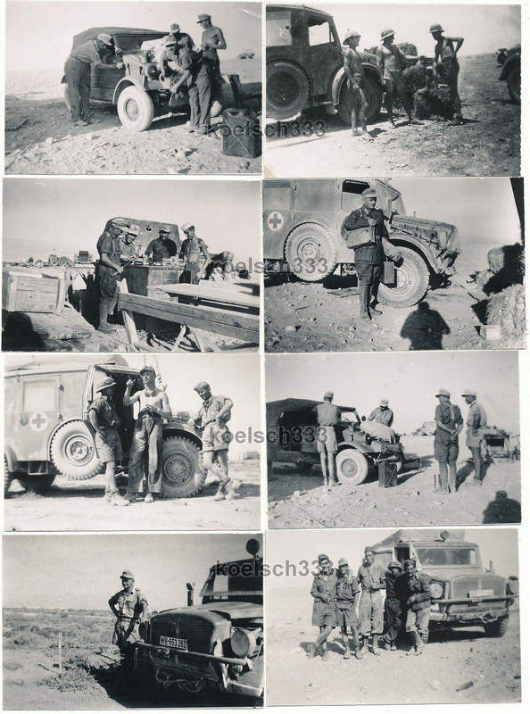 Afrika Korps VW Kübelwagen Ballonreifen Kfz.31 P