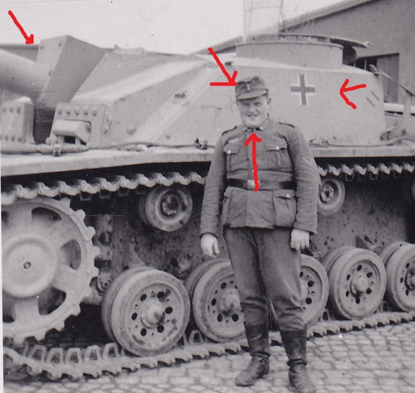Sturmgeschütz STUG III Langrohr mit dicken Wehrm
