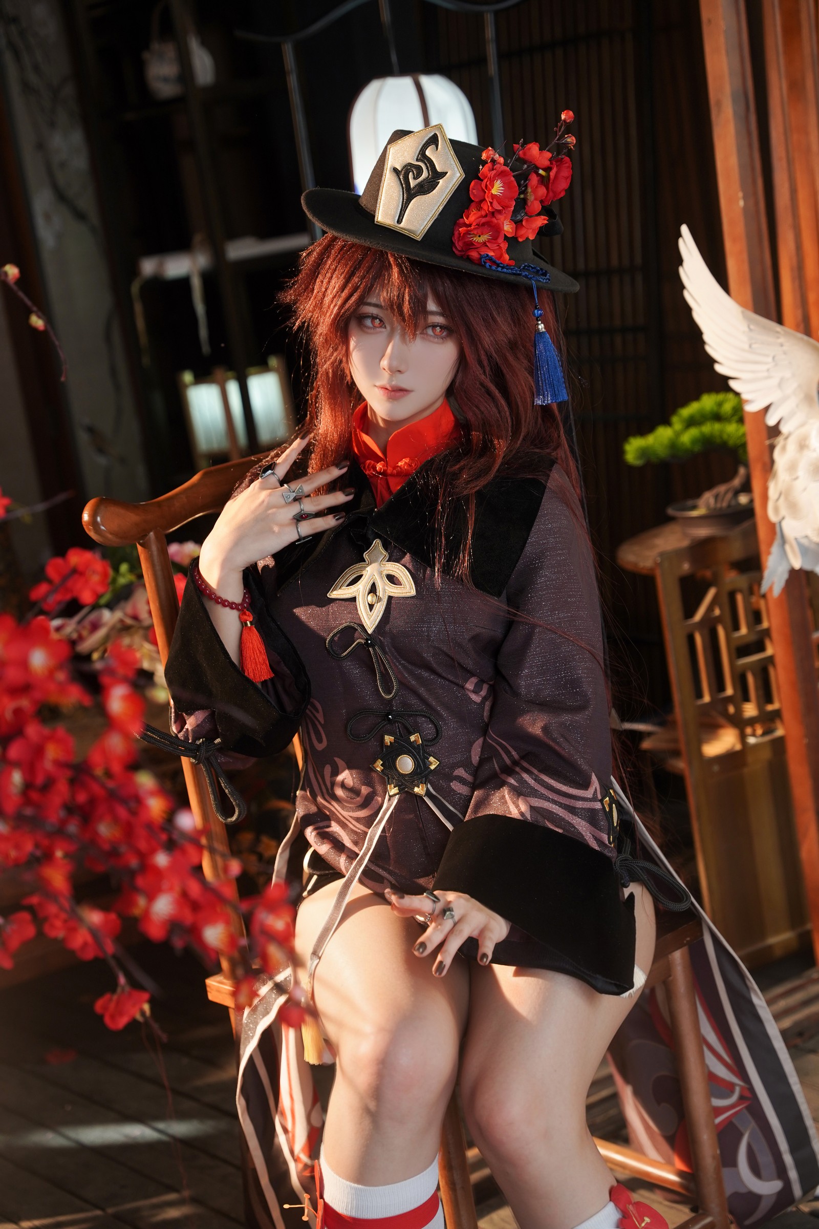 Seya-狮砸 – 原神 胡桃 Cosplay 高清写真集（9P-118MB）插图2