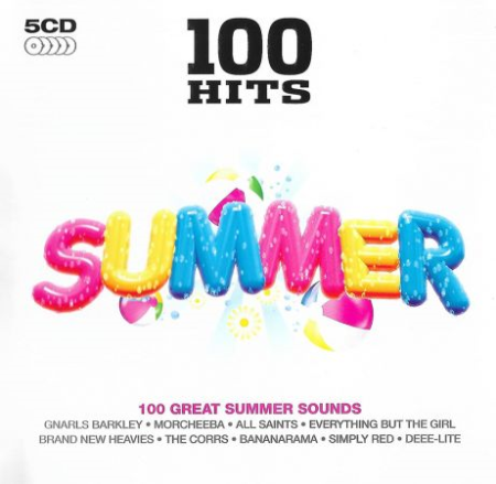 VA   100 Hits Summer (5CD BoxSet) (2015) FLAC