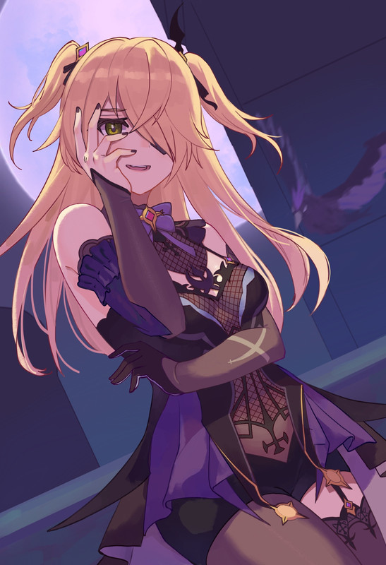 Forum Image: https://i.postimg.cc/9X6H3tDJ/fischl-genshin-impact-drawn-by-ziddol-3f56fd041a58a7c7a244a6eda1926091.jpg