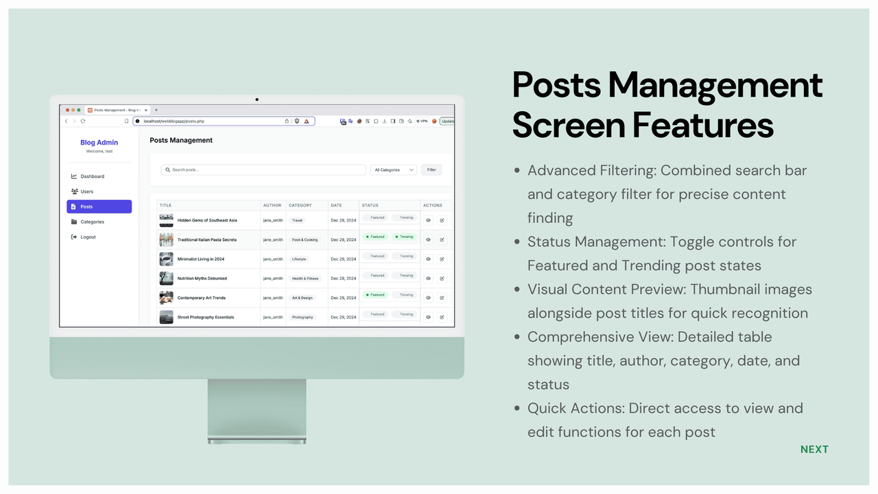 BlogBoost Pro - Flutter Blog & CMS with PHP Backend - 11