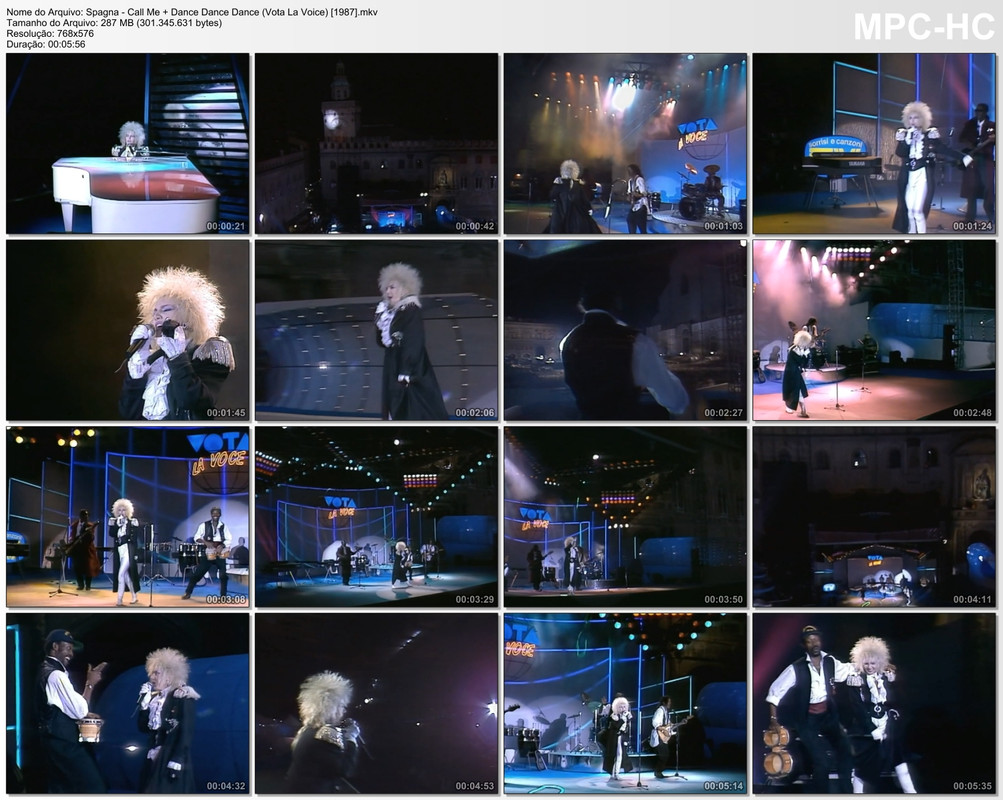 Spagna - Call Me   Dance Dance Dance (Vota La Voice) [1987]