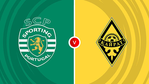 Soi kèo tài xỉu, phạt góc trận Sporting Clube de Portugal vs FC Kairat Almaty, 02h00 ngày 19/09