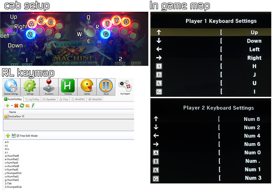 Soulcalibur VI 2 player on one keyboard (ipac2) FIX! | RocketLauncher Forums