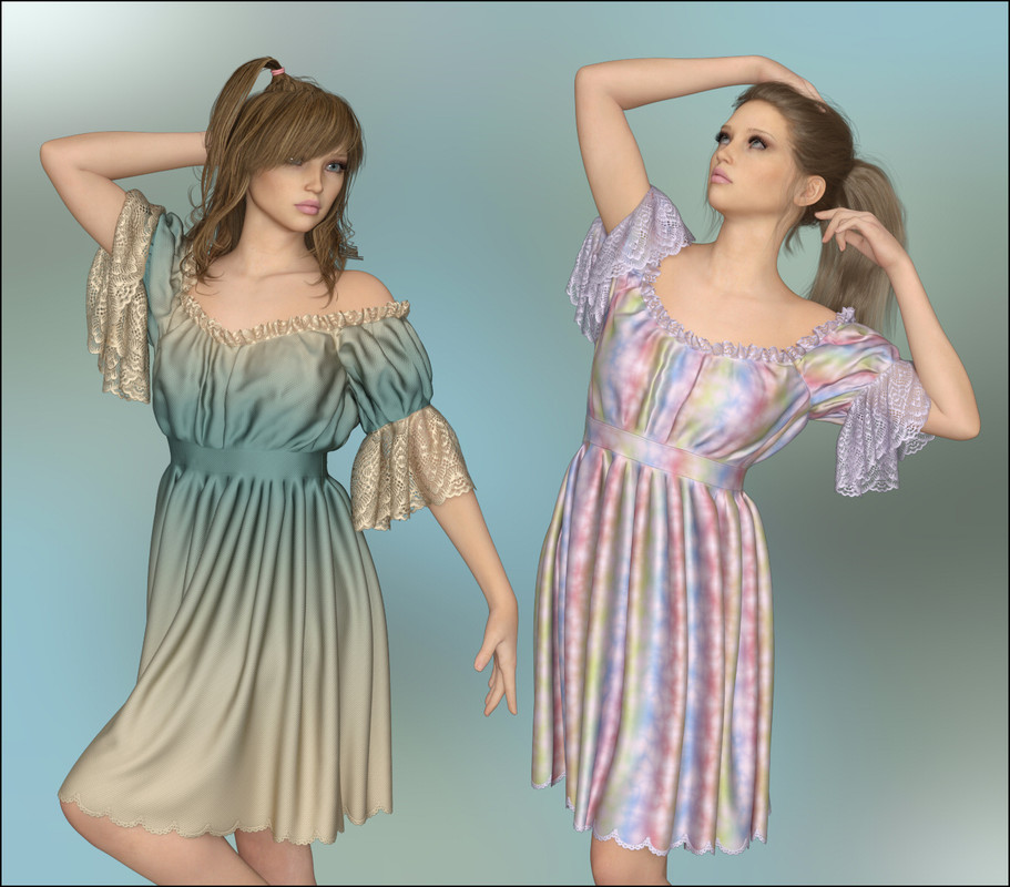dForce – Little Darling Dress for G8F