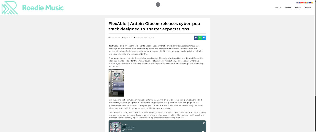 Roadie Music FlexAble Review