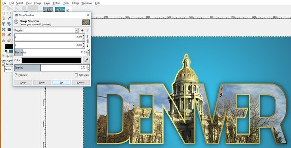 Drop-shadow-settings-3d-pop-out-effect