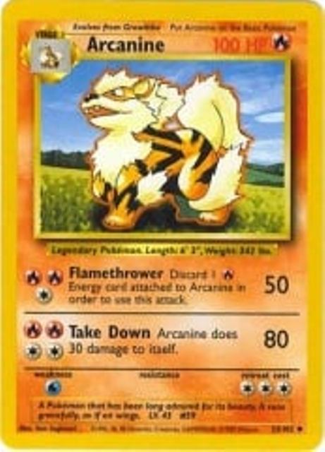 173px Arcanine Set Base23