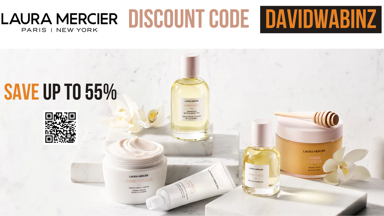 Laura Mercier Promo Code DAVIDWABINZ - 15% OFF entire orders