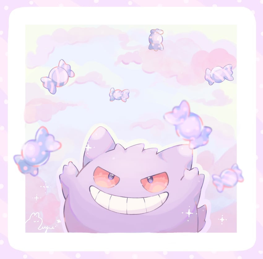 gengar-pokemon-drawn-by-puyu-ssyakani-sa