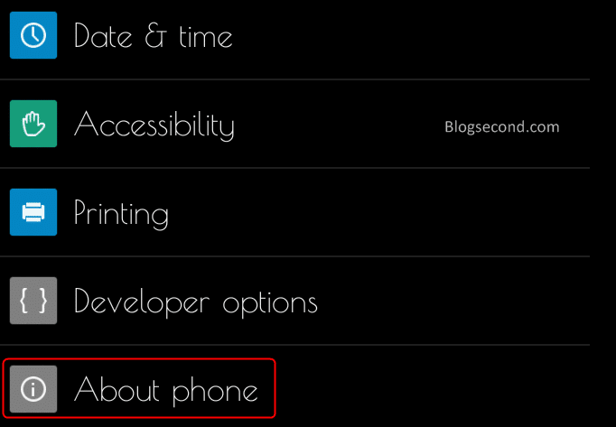 Melihat Mac Address di Android