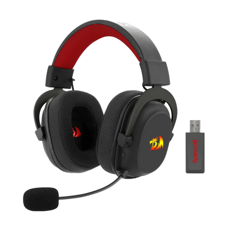 AURICULAR GAMER REDRAGON ZEUS PRO H510 WIRELESS BLACK
