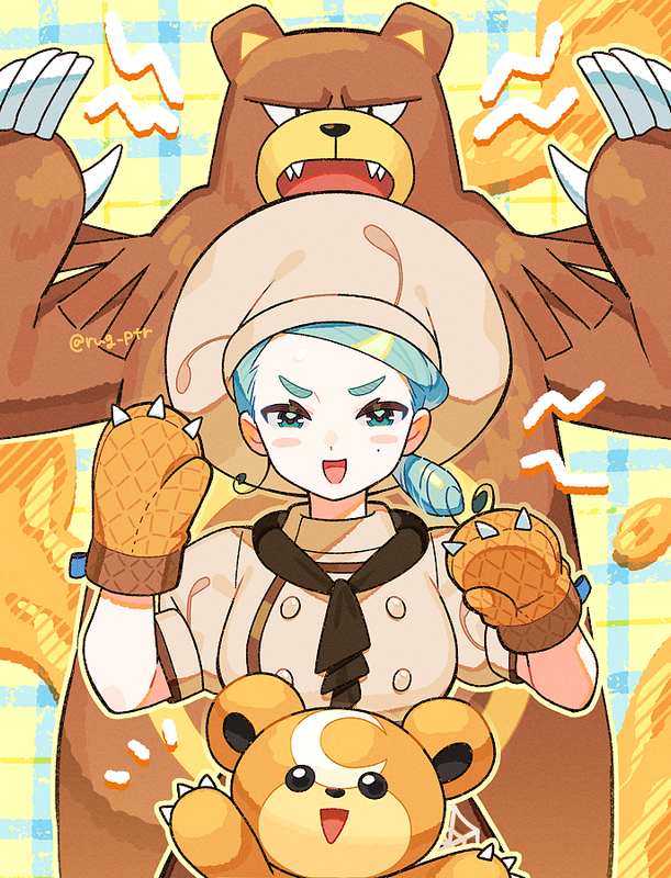 teddiursa-katy-and-ursaring-pokemon-and-
