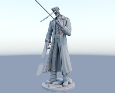 Katana Man from Chainsawman – 3D Print Model Katana Man from Chainsawman – 3D Print Model