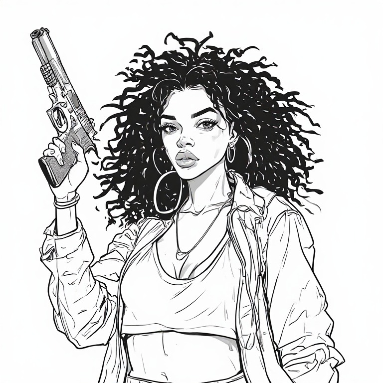 GTA-s-ebony-girl-holding-gun-L-(12)