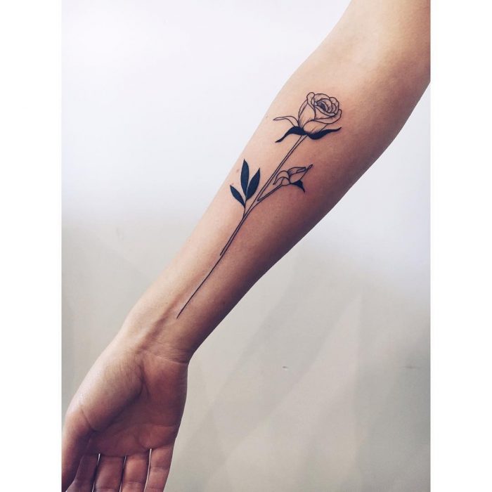 Красивые татуировки для девушек. Фото надписей, легких женских тату, парных, небольших на руке,