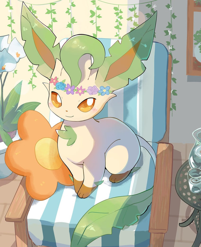 leafeon-pokemon-drawn-by-komanychi-sampl