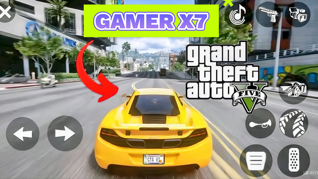 GTA V Mobile Banner GTA V Mobile Banner - Action-Packed Open World Game for Android and iOS