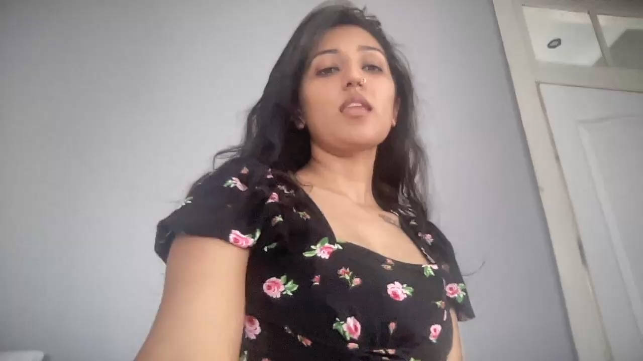 aurora_maharaj - Lovely NRI undressing on bed fingering pussy and then  taking shower