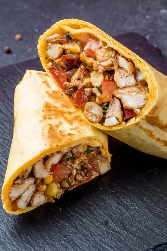 Chicken Burrito