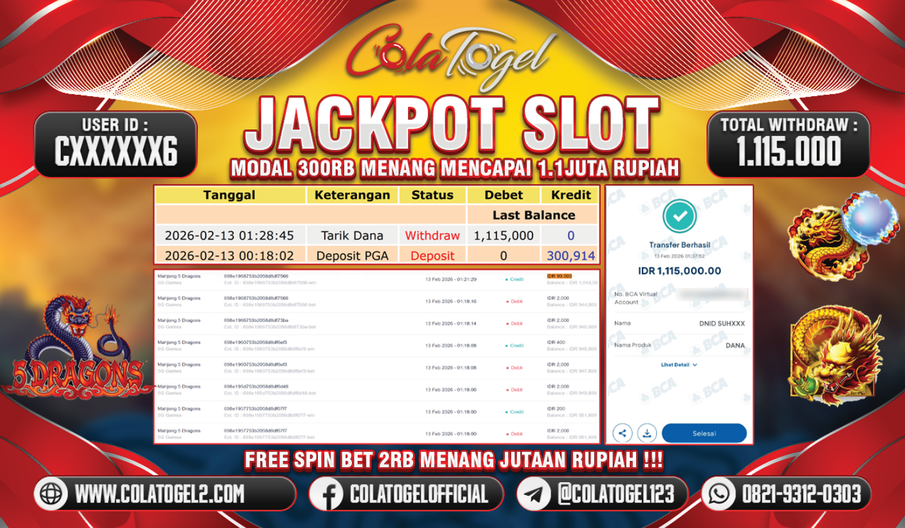 JACKPOT SLOT GACOR!!