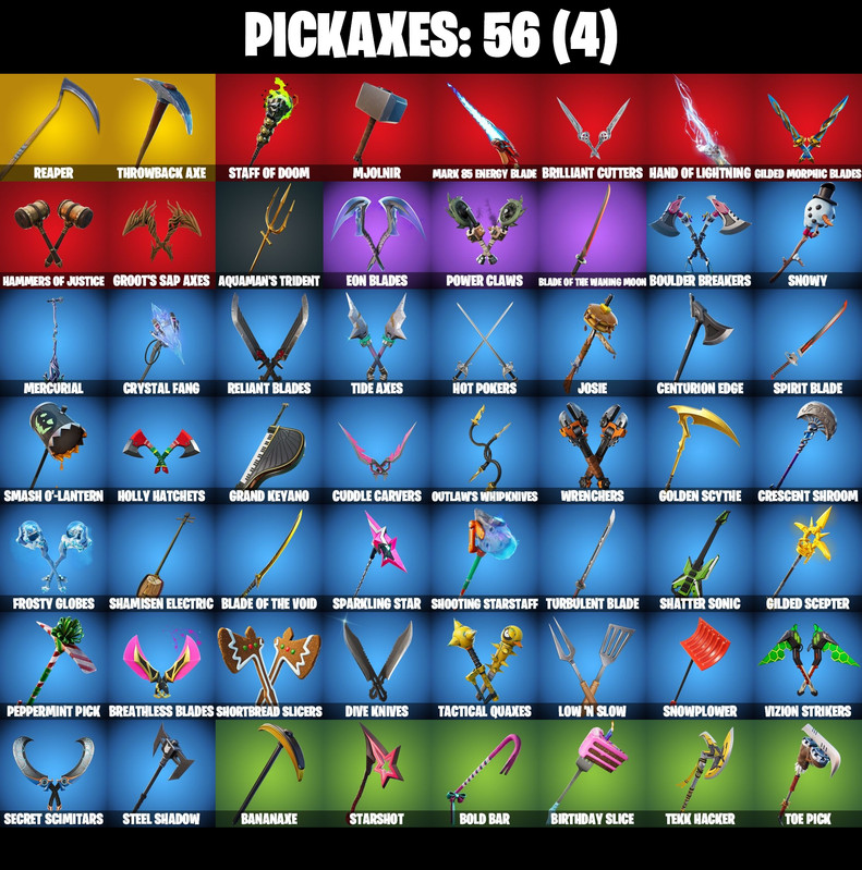 pickaxes comp