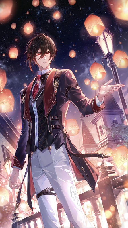 새벽의 불꽃이 등불을 맞이하다