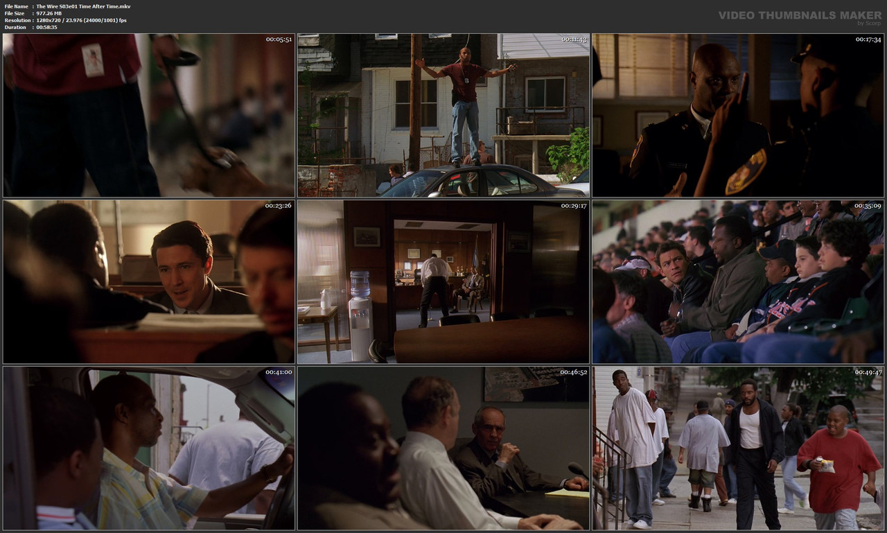 The Wire S03e01 Time After Time.mkv
